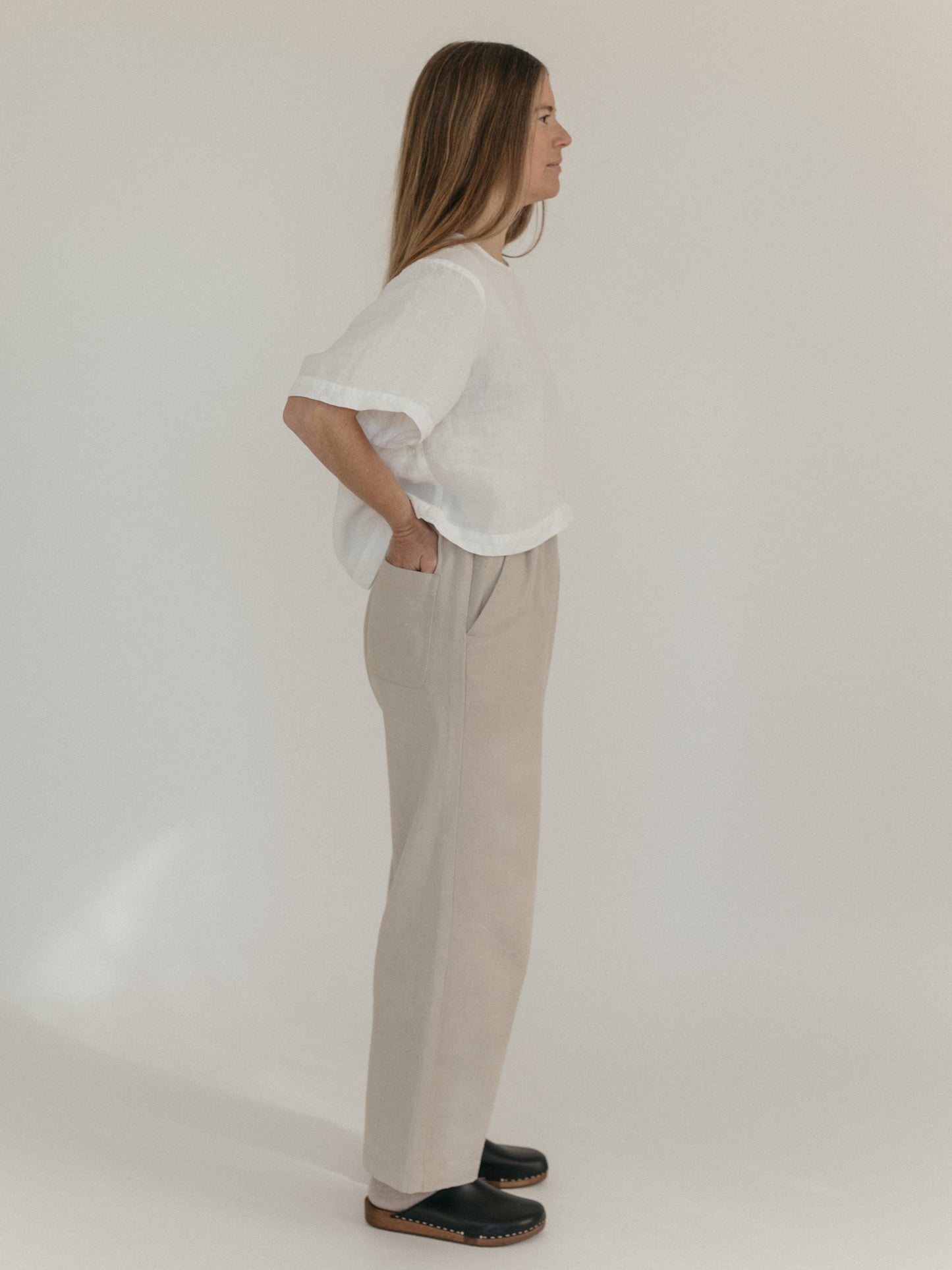 Luca Trouser in Slate