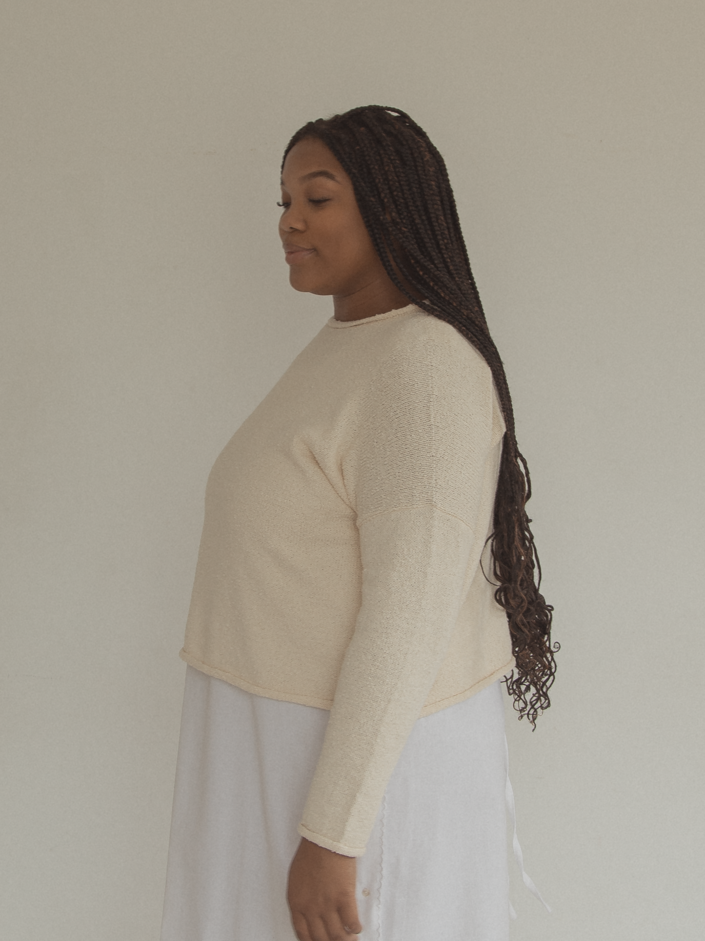 Mariel Pullover Ivory