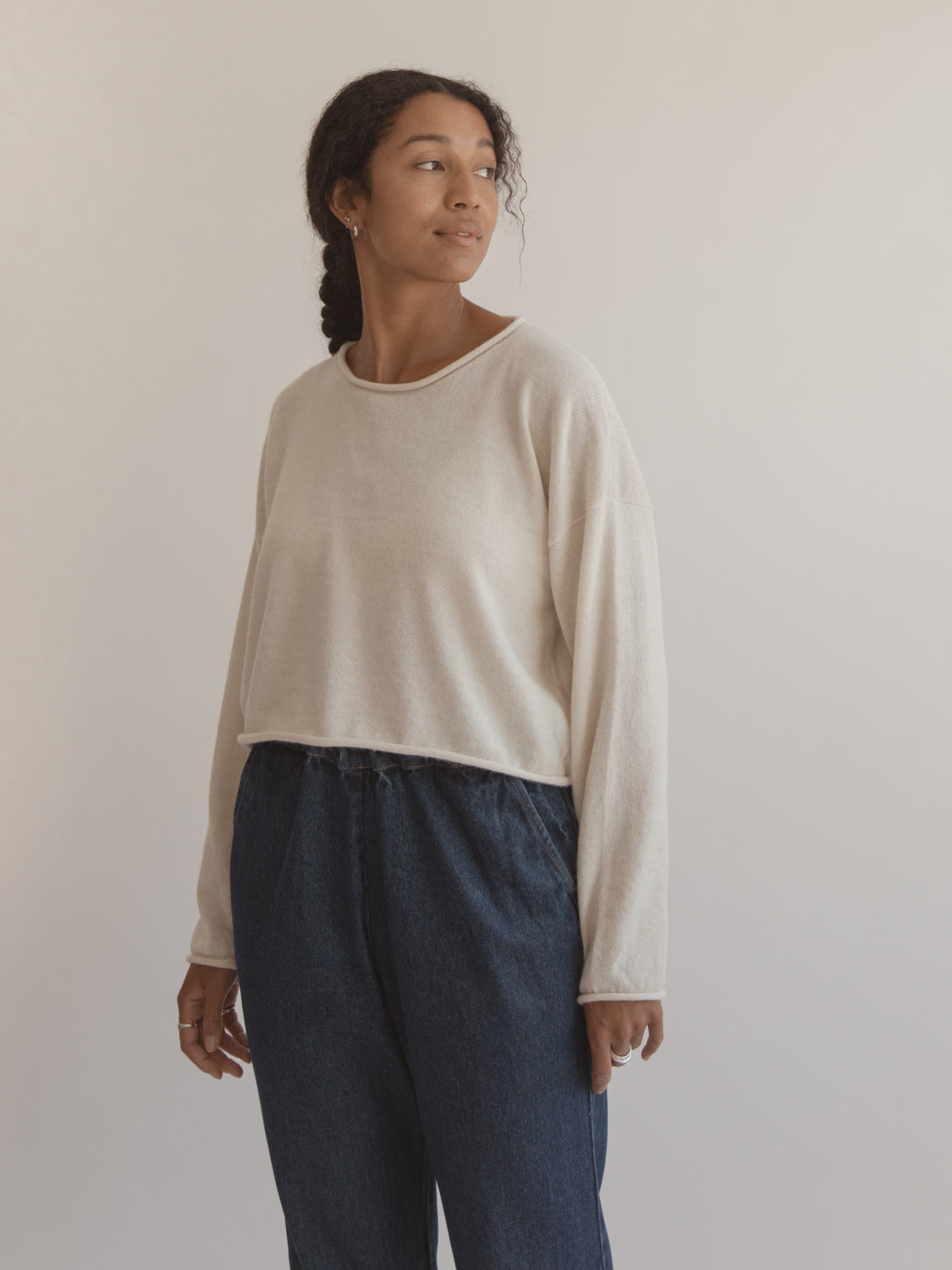Macie Pullover in Ivory
