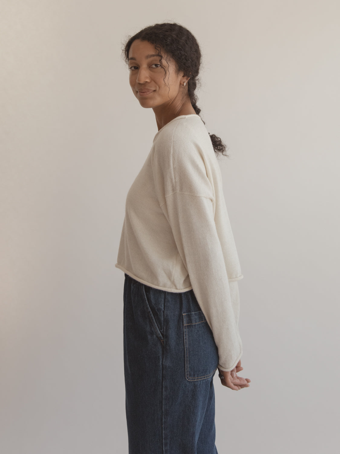 Macie Pullover in Ivory