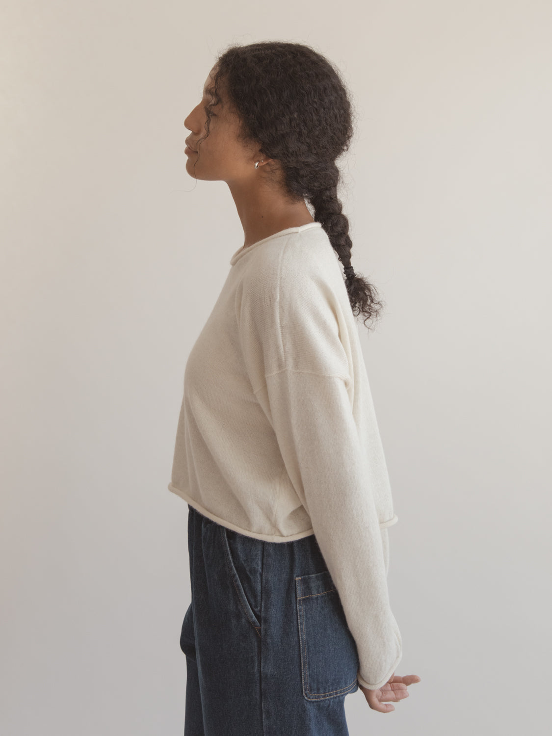 Macie Pullover in Ivory