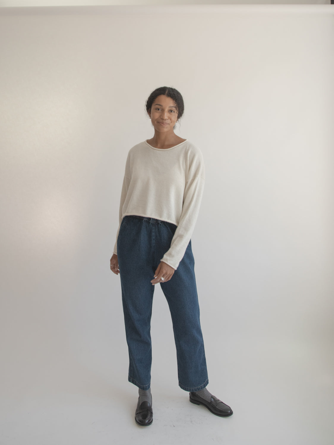 Macie Pullover in Ivory