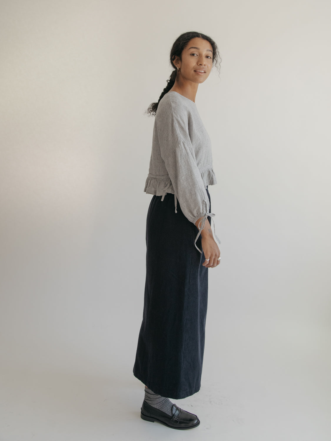 Hilma Skirt in Navy