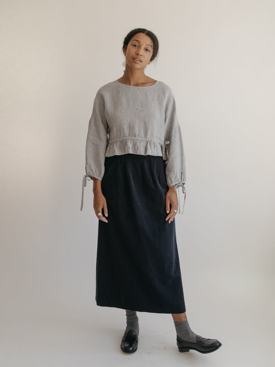 Hilma Skirt in Navy