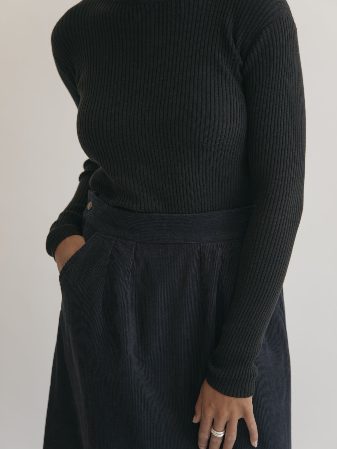 Hilma Skirt in Navy