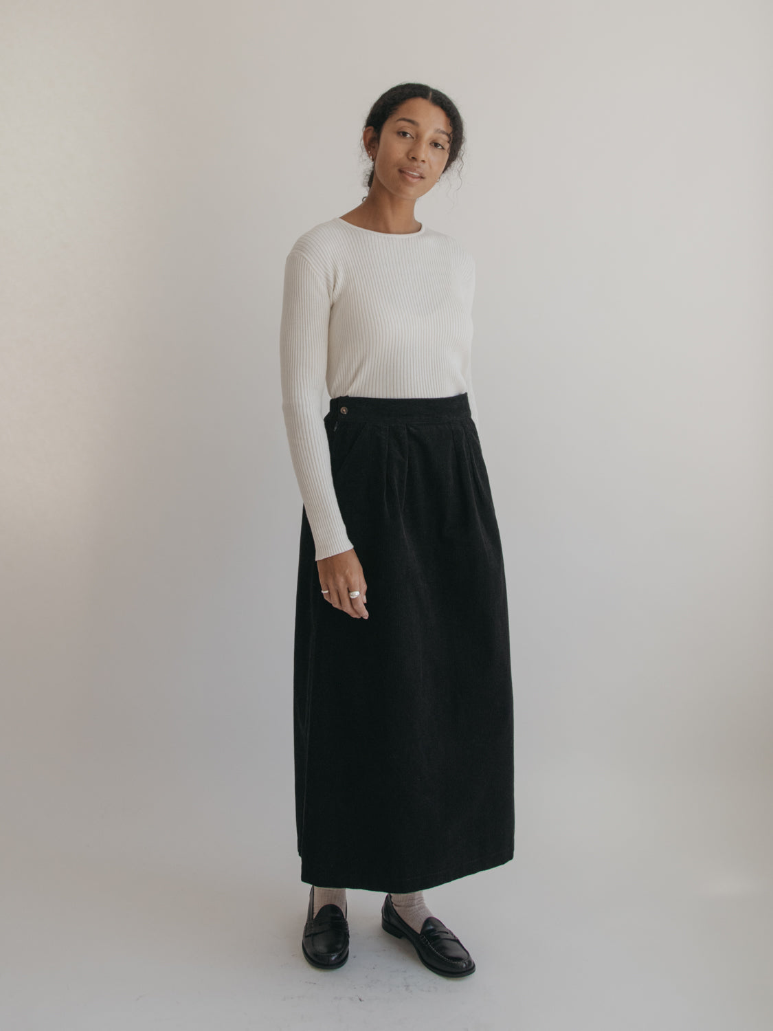 Hilma Skirt in Noir