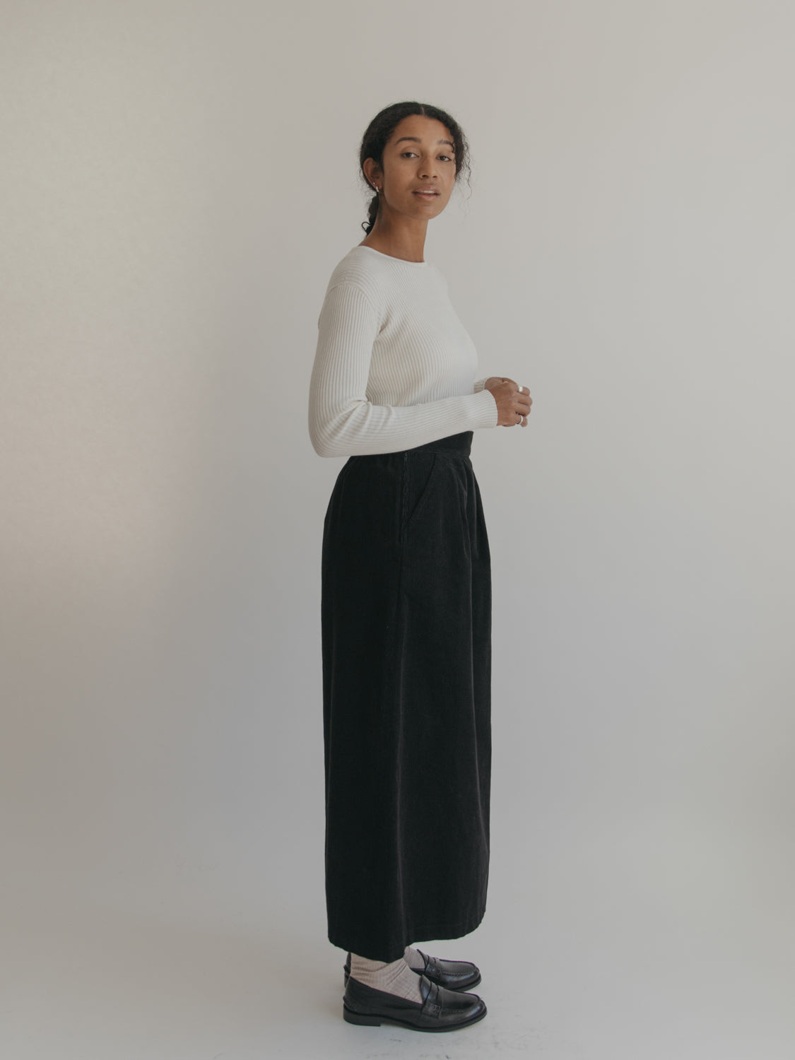 Hilma Skirt in Noir