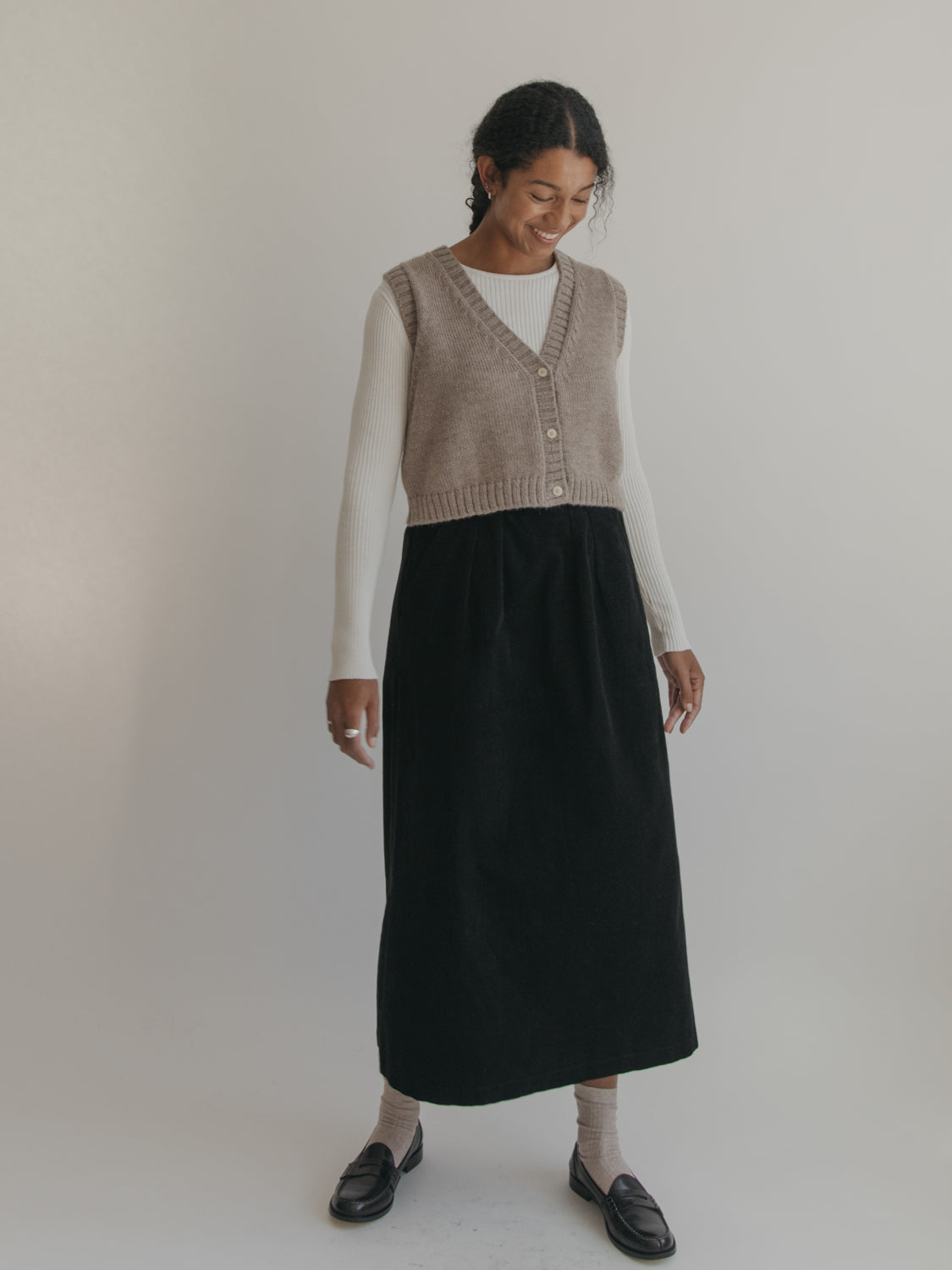 Hilma Skirt in Noir