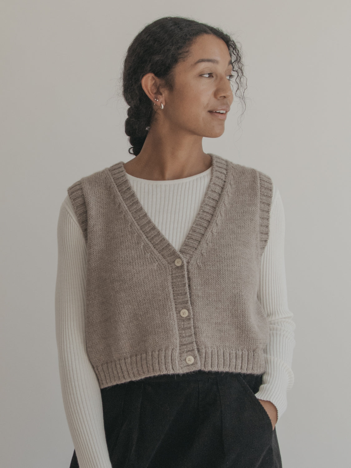 Eleanor Vest in Barley