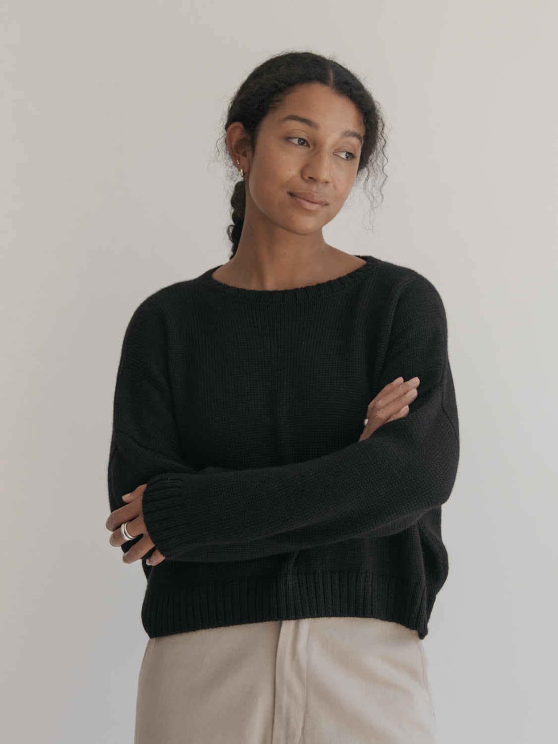 Ilse Pullover in Noir