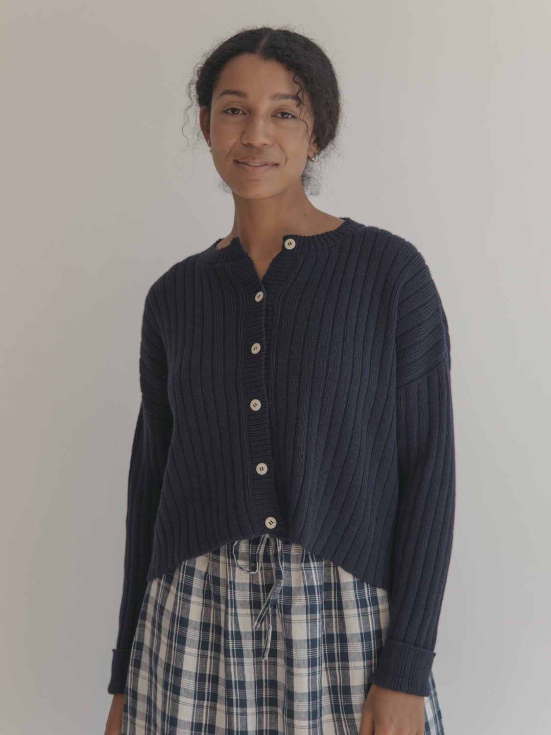 Bryn Cardigan in Navy