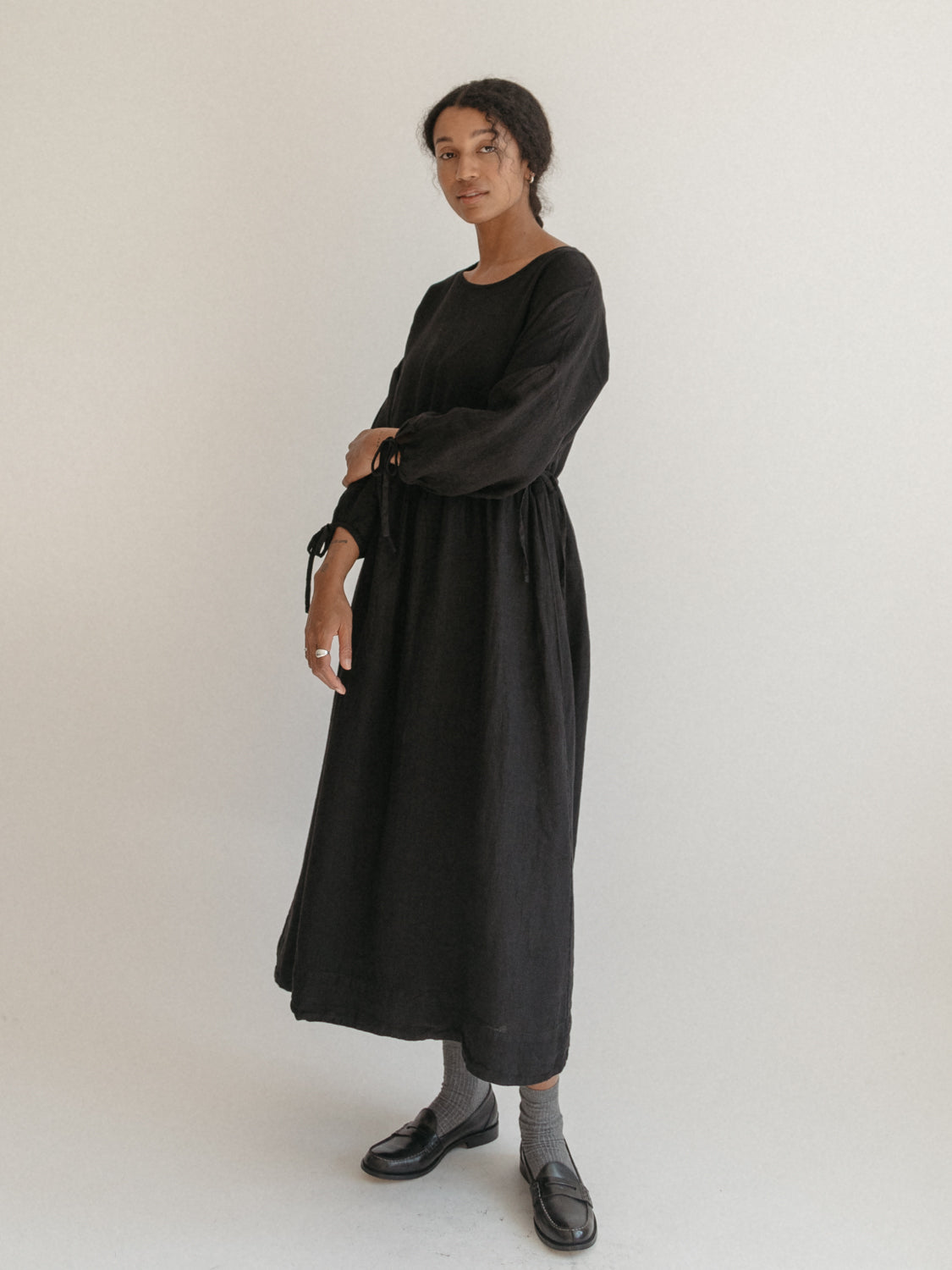 Bea Dress in Noir