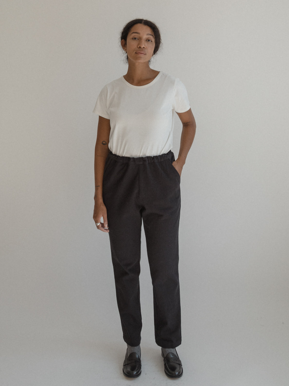 Luca Trouser in Noir