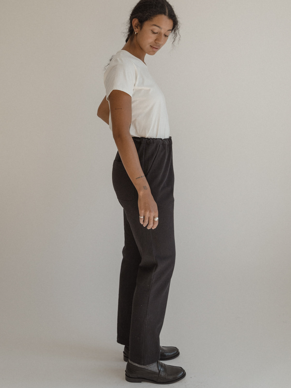 Luca Trouser in Noir