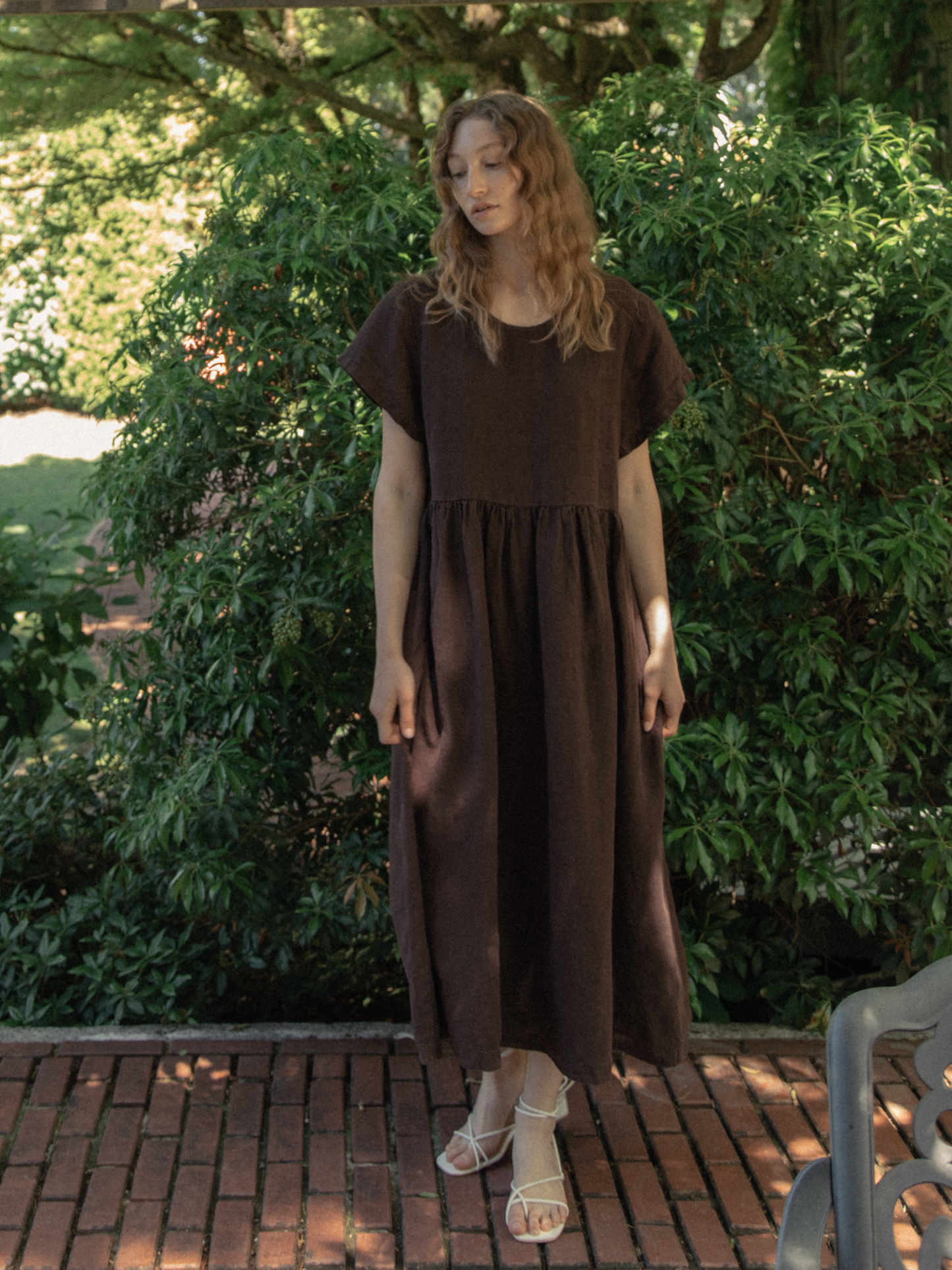 Hazel Dress in Chocolate