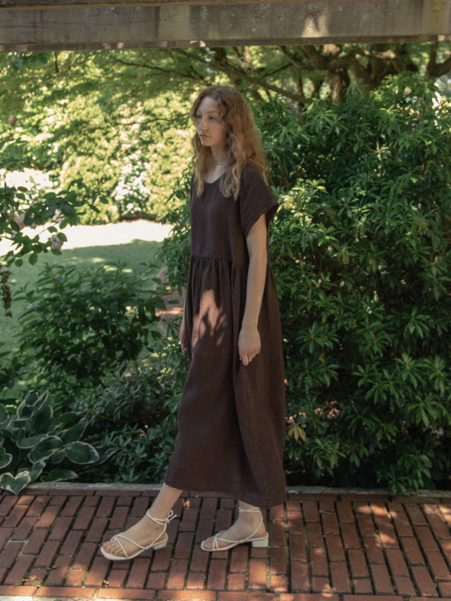 Hazel Dress in Chocolate