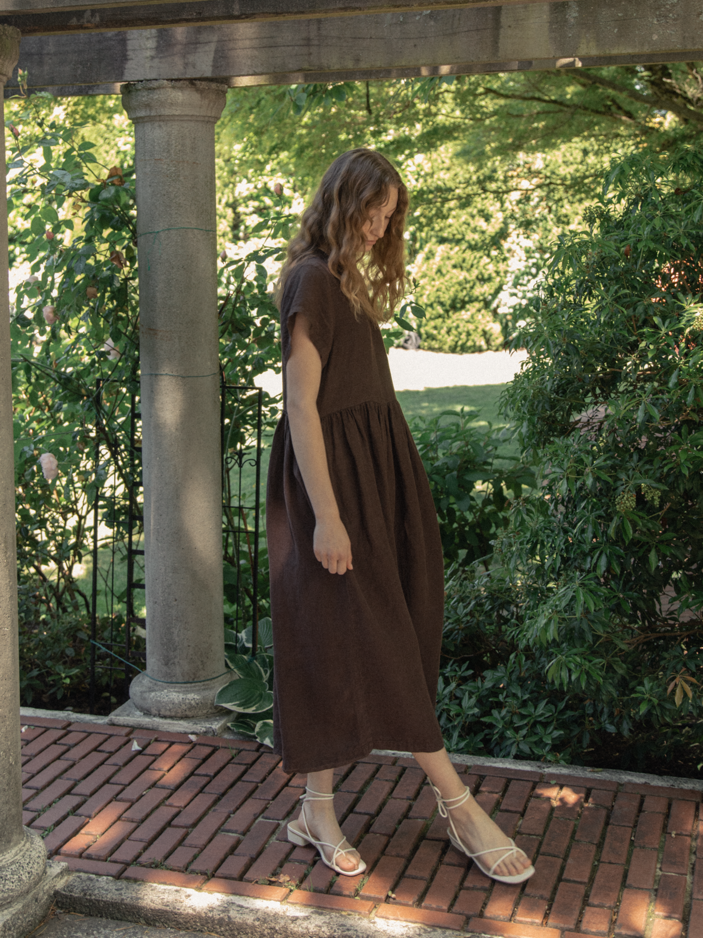 Hazel Dress in Chocolate