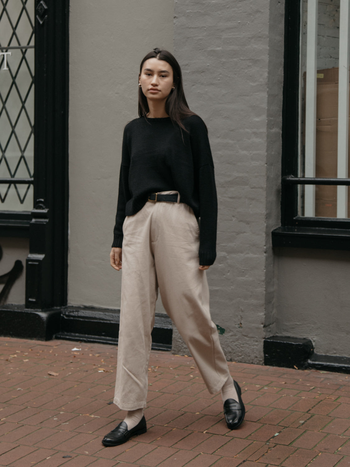Ilse Pullover in Noir