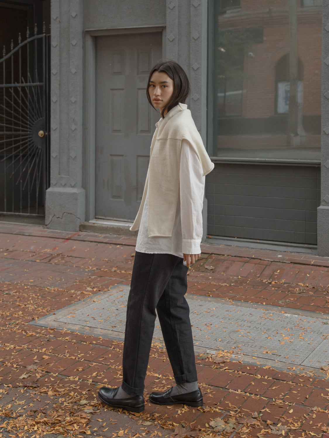 Luca Trouser in Noir