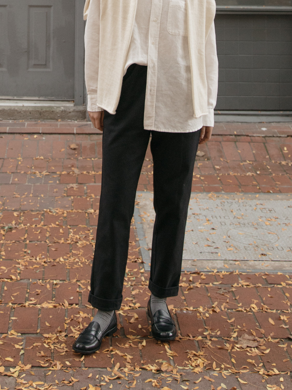 Luca Trouser in Noir