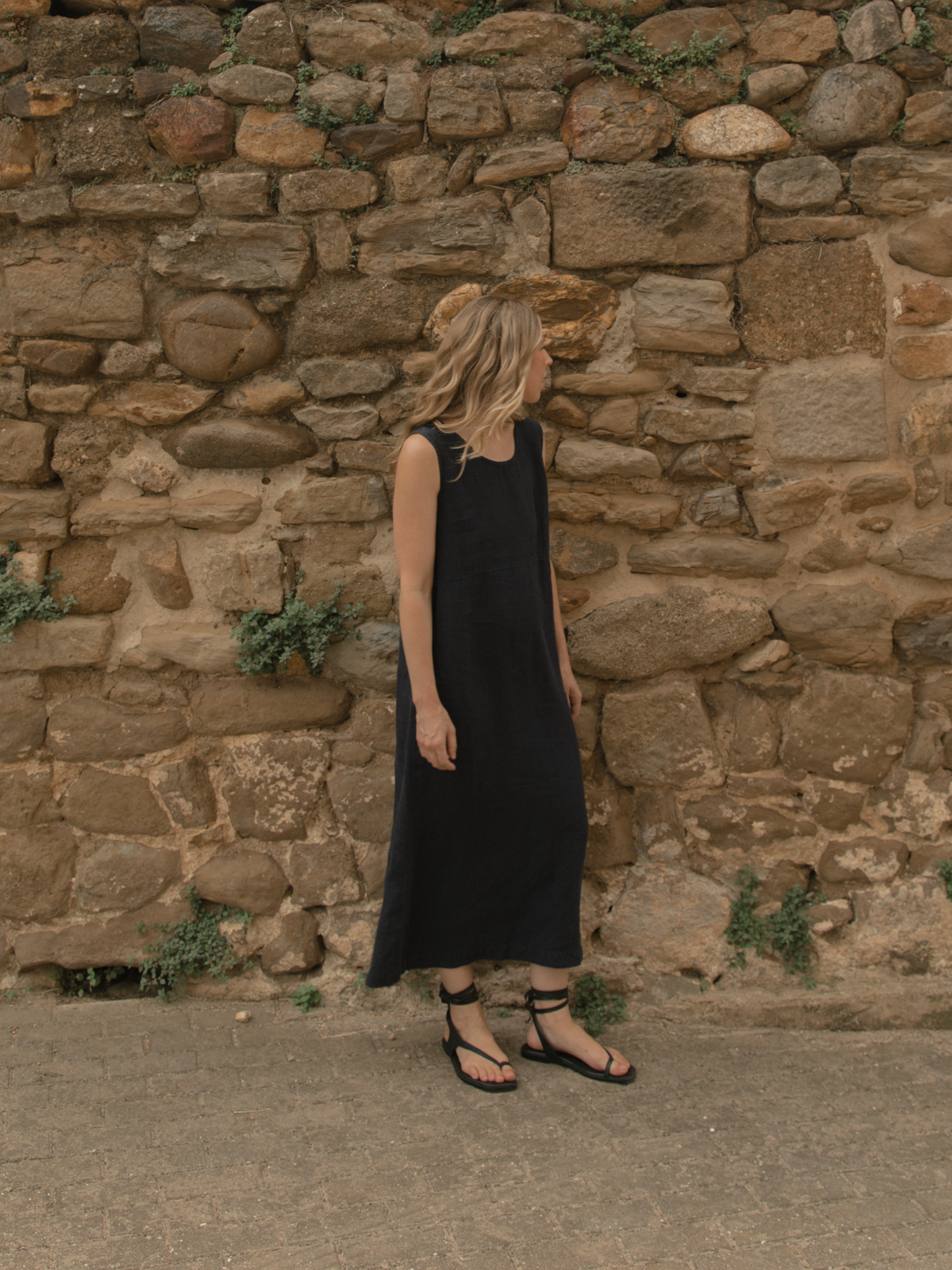 Heidi Dress Navy