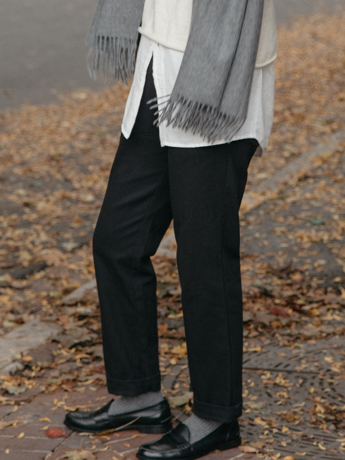 Luca Trouser in Noir
