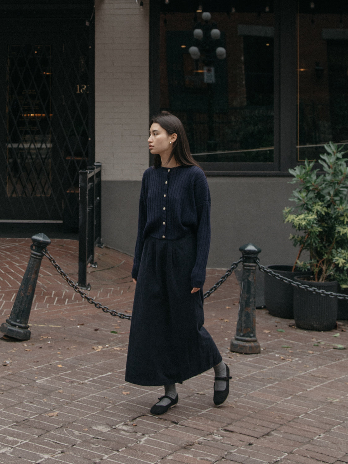 Hilma Skirt in Navy