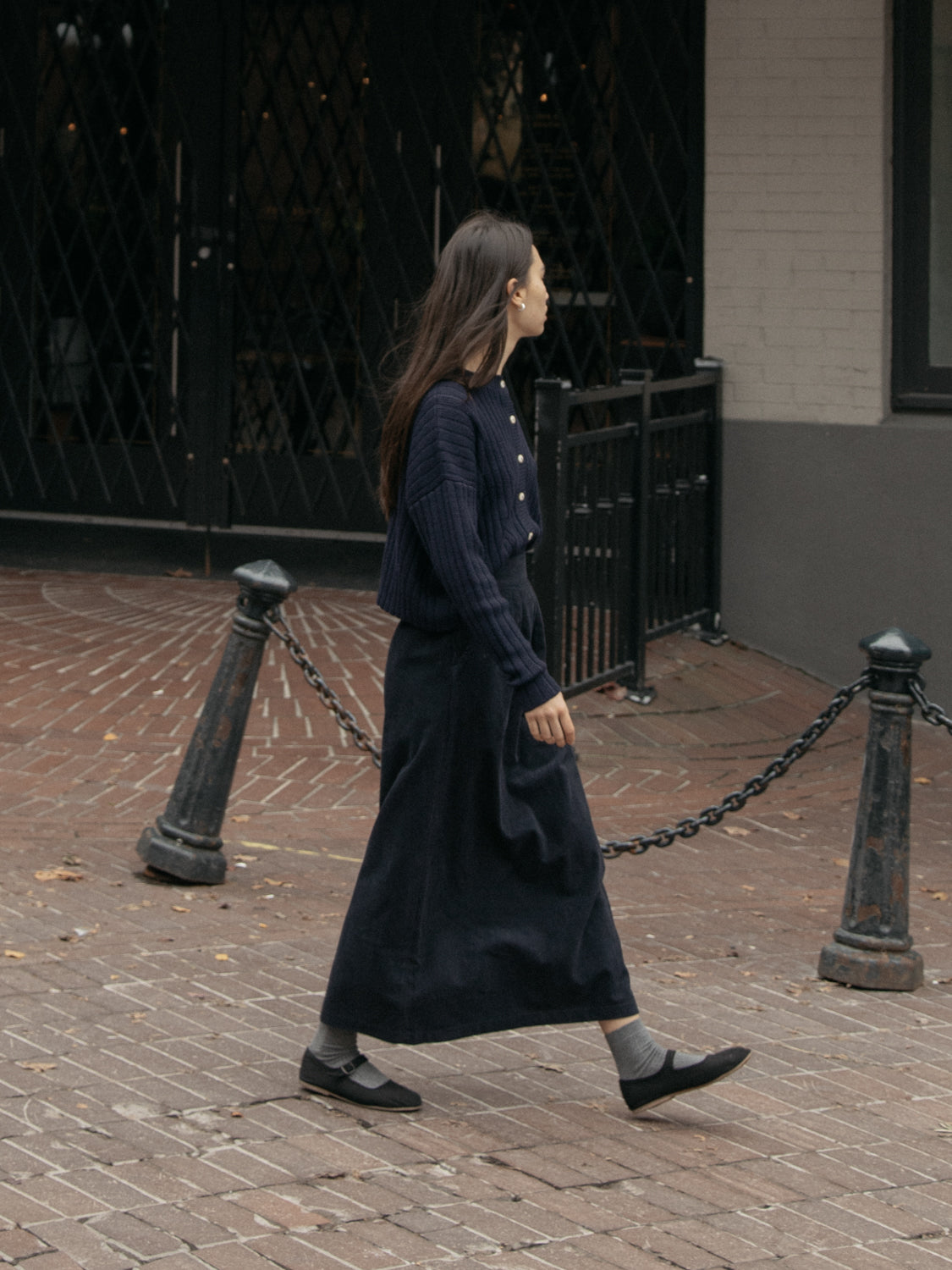 Hilma Skirt in Navy