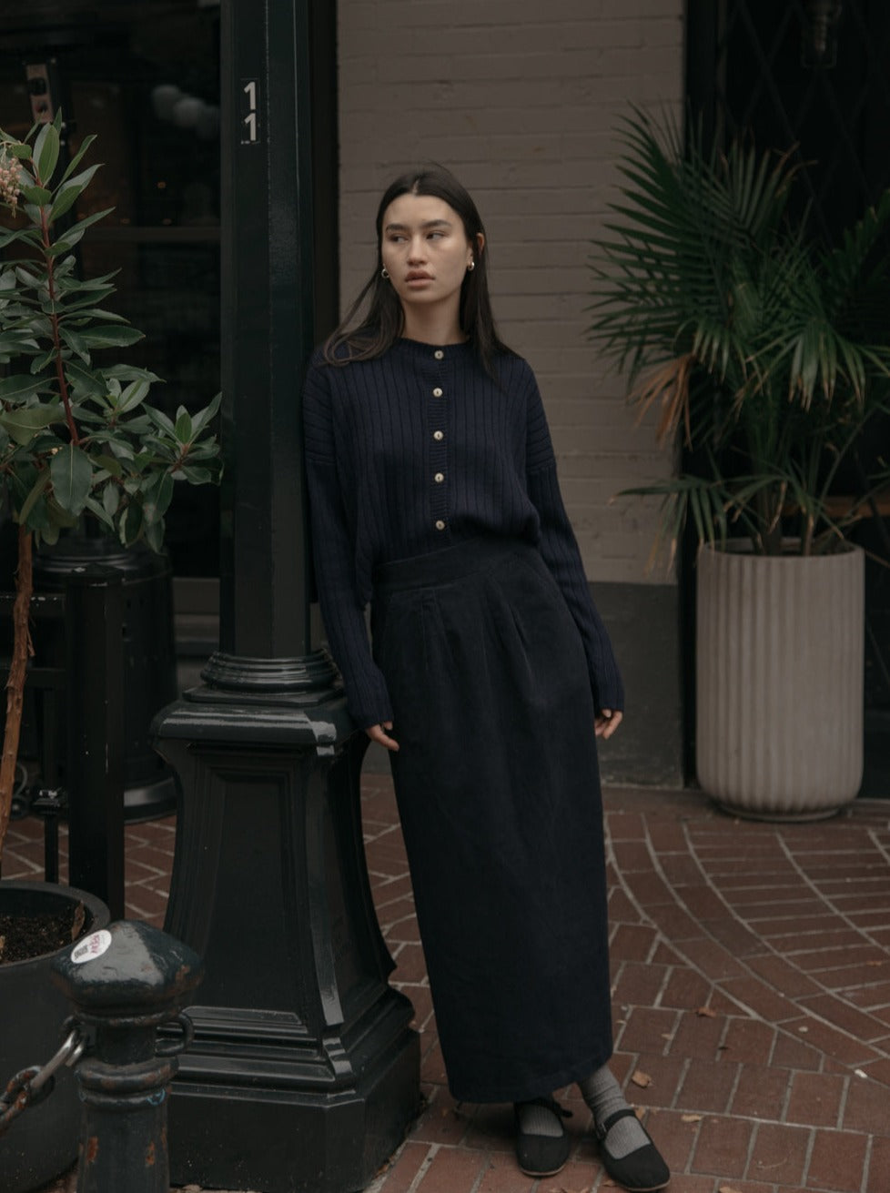 Bryn Cardigan in Navy