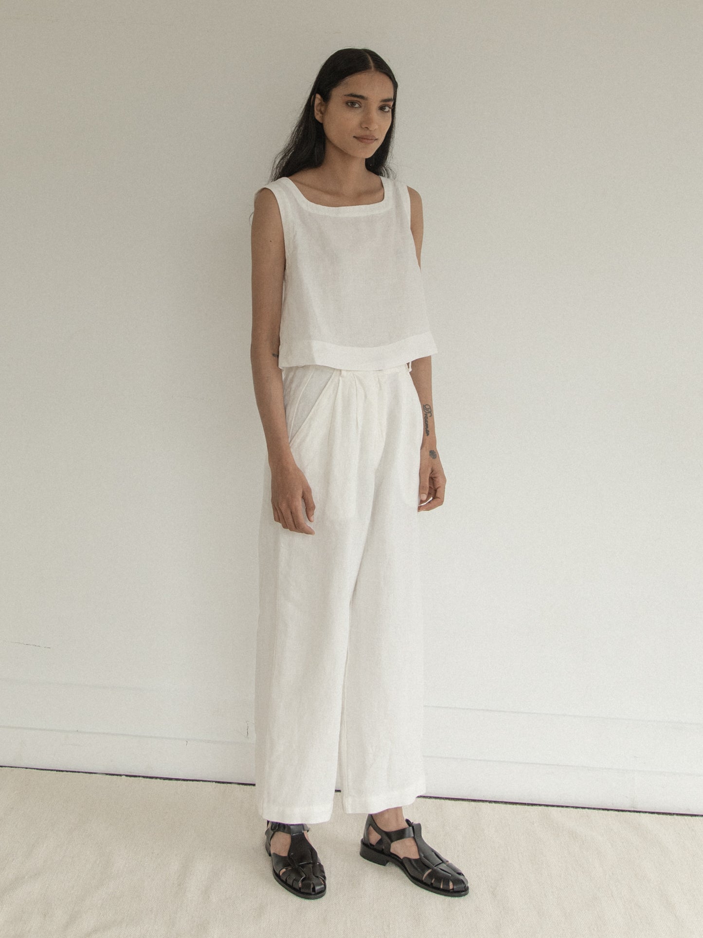 Luna Top in Salt