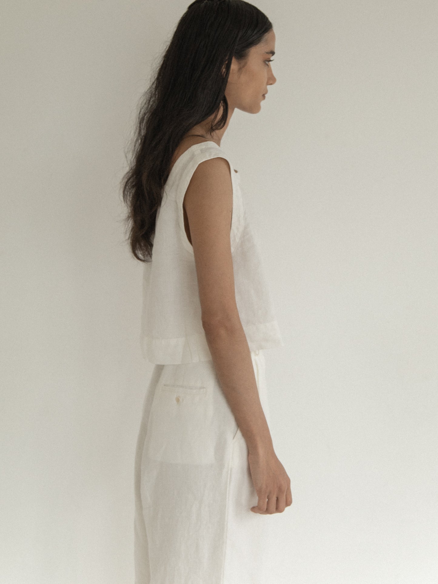 Luna Top in Salt