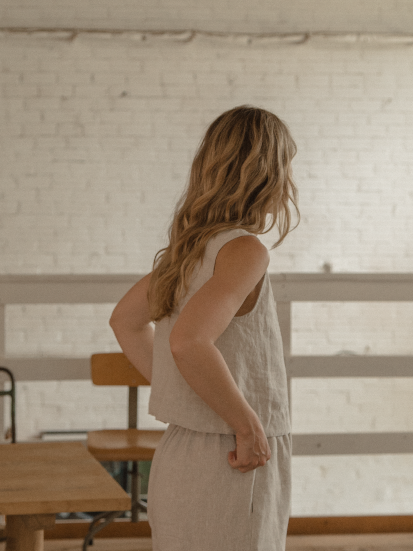 Finley Top in Oatmeal