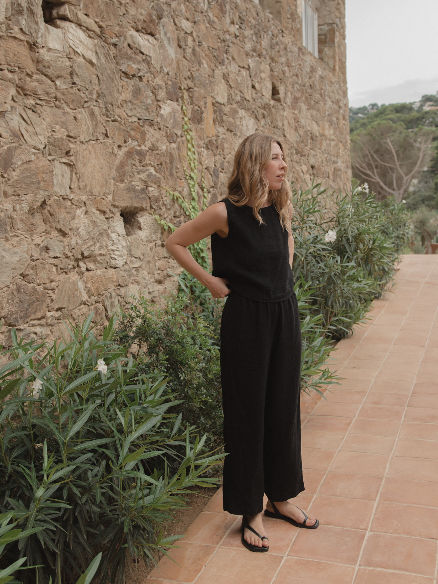 Finley Top in Noir