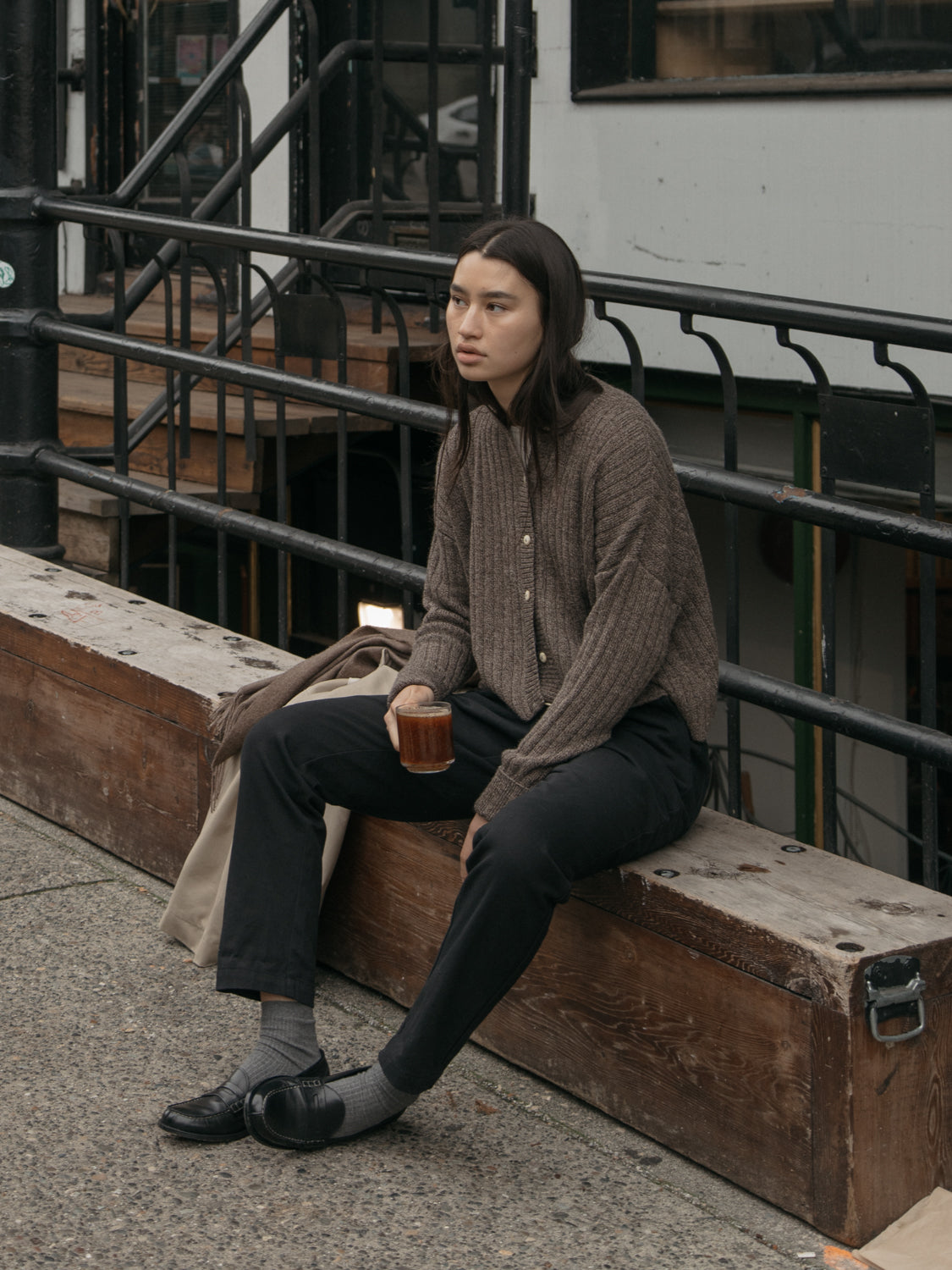 Luca Trouser in Noir