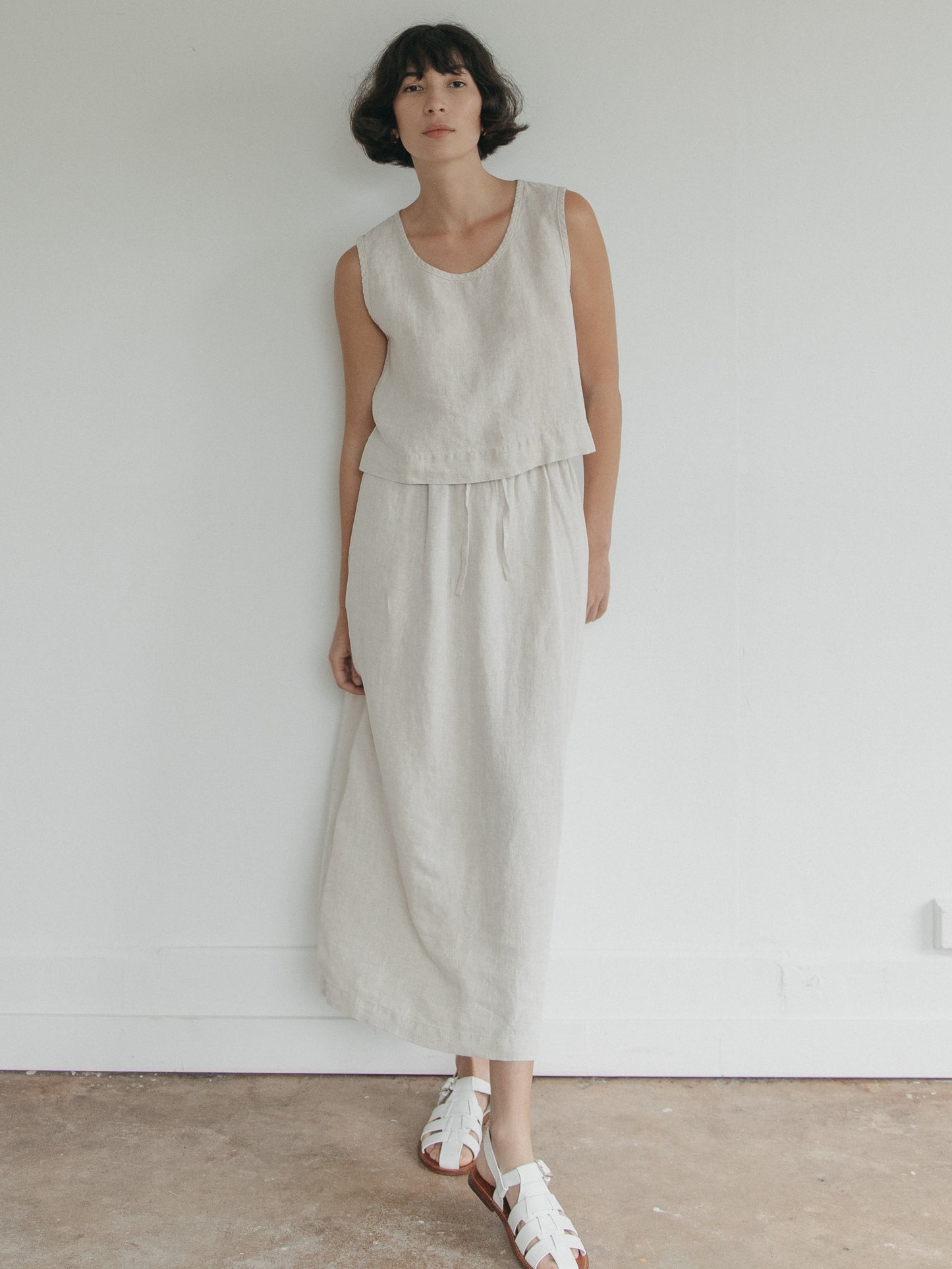 Adrie Skirt in Oatmeal