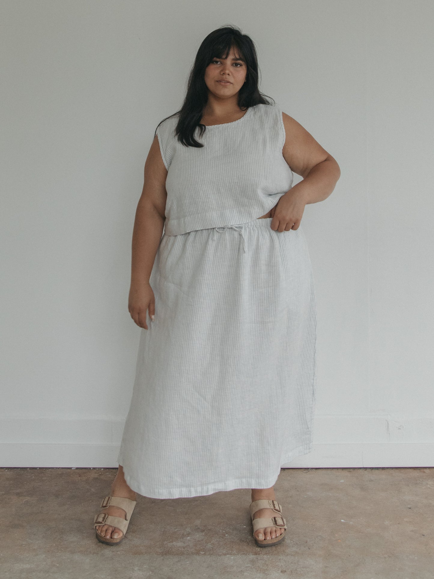 Eva Top in French Stripe