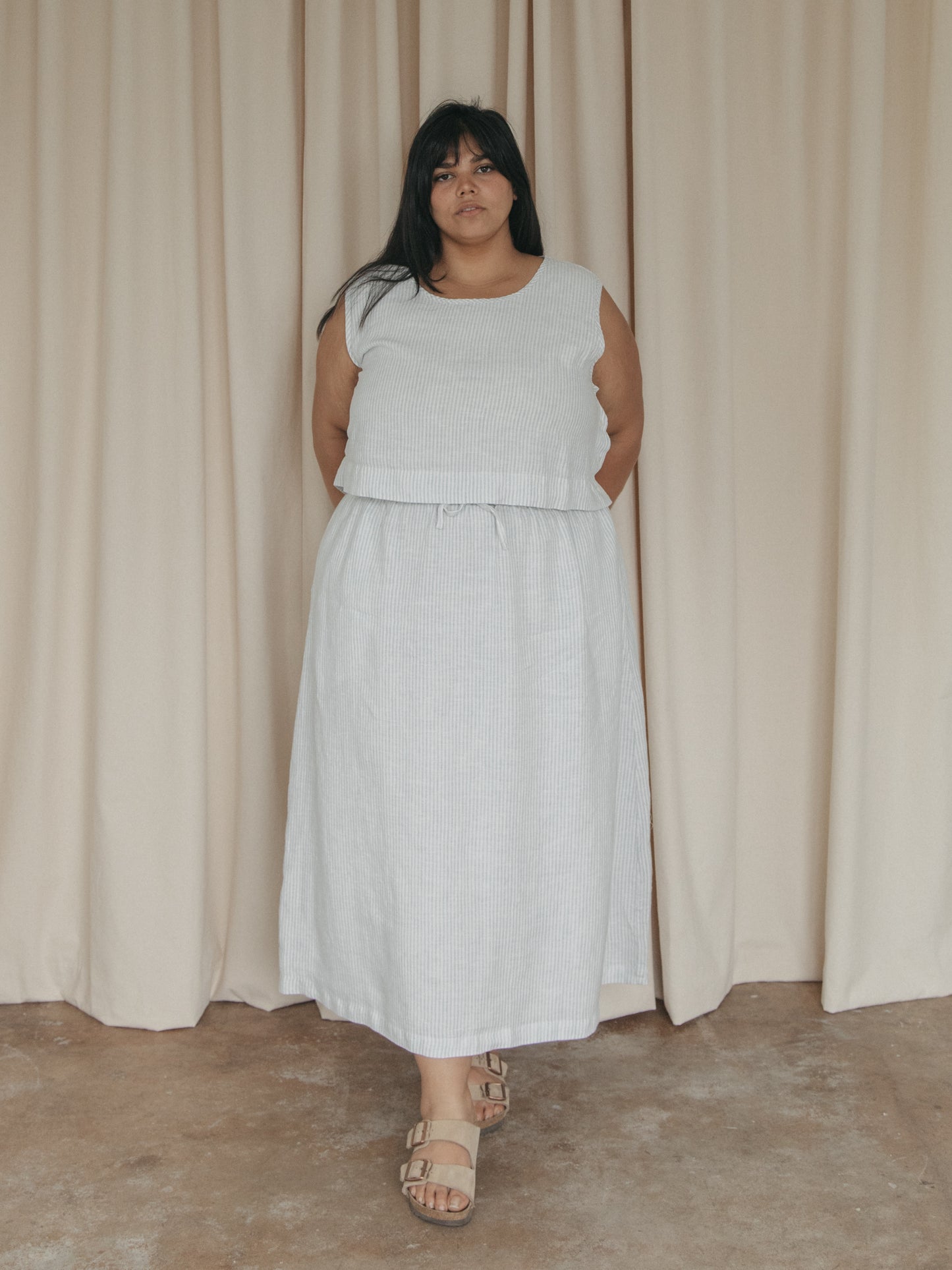 Eva Top in French Stripe