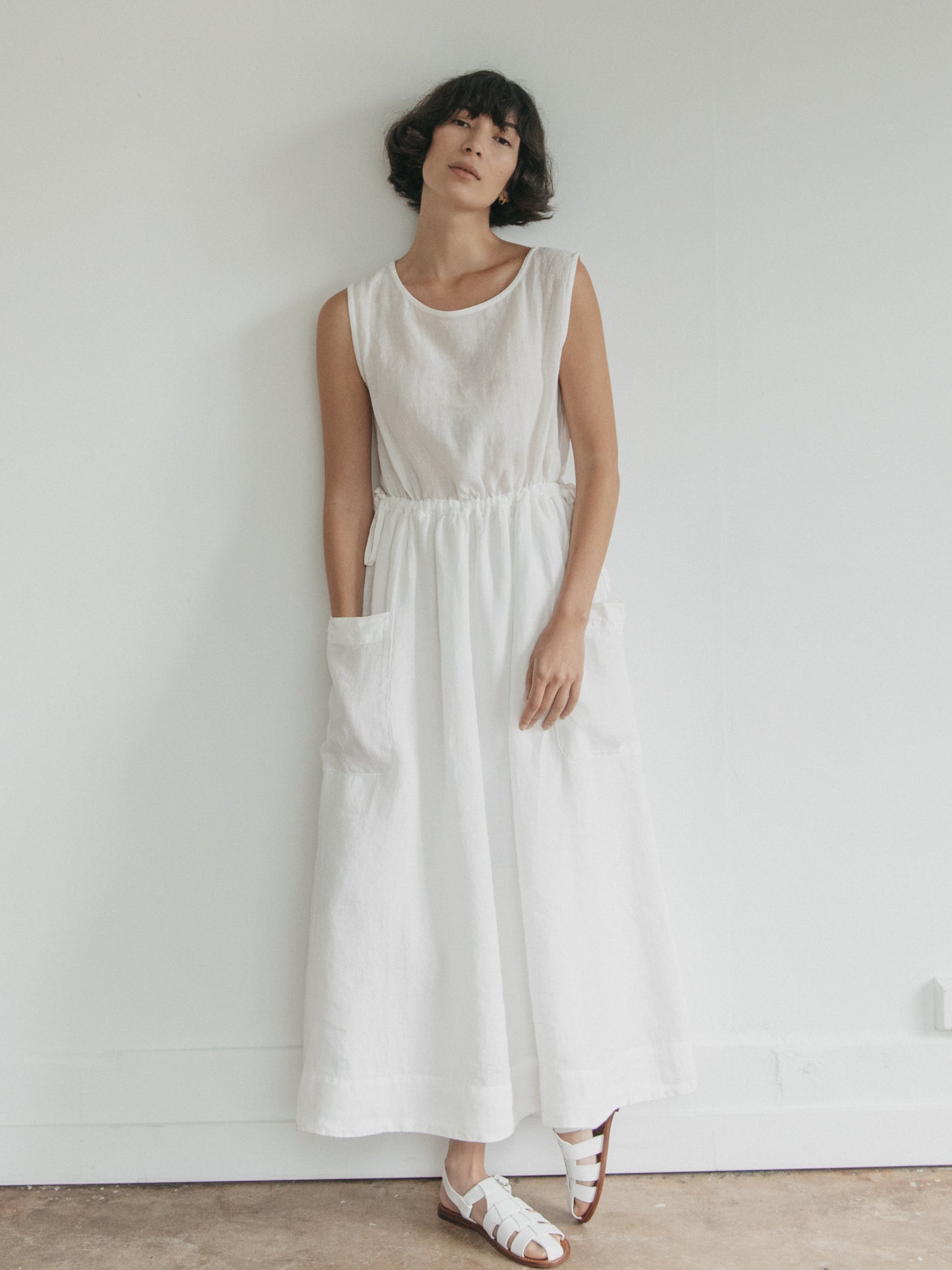 Finley Dress in Salt