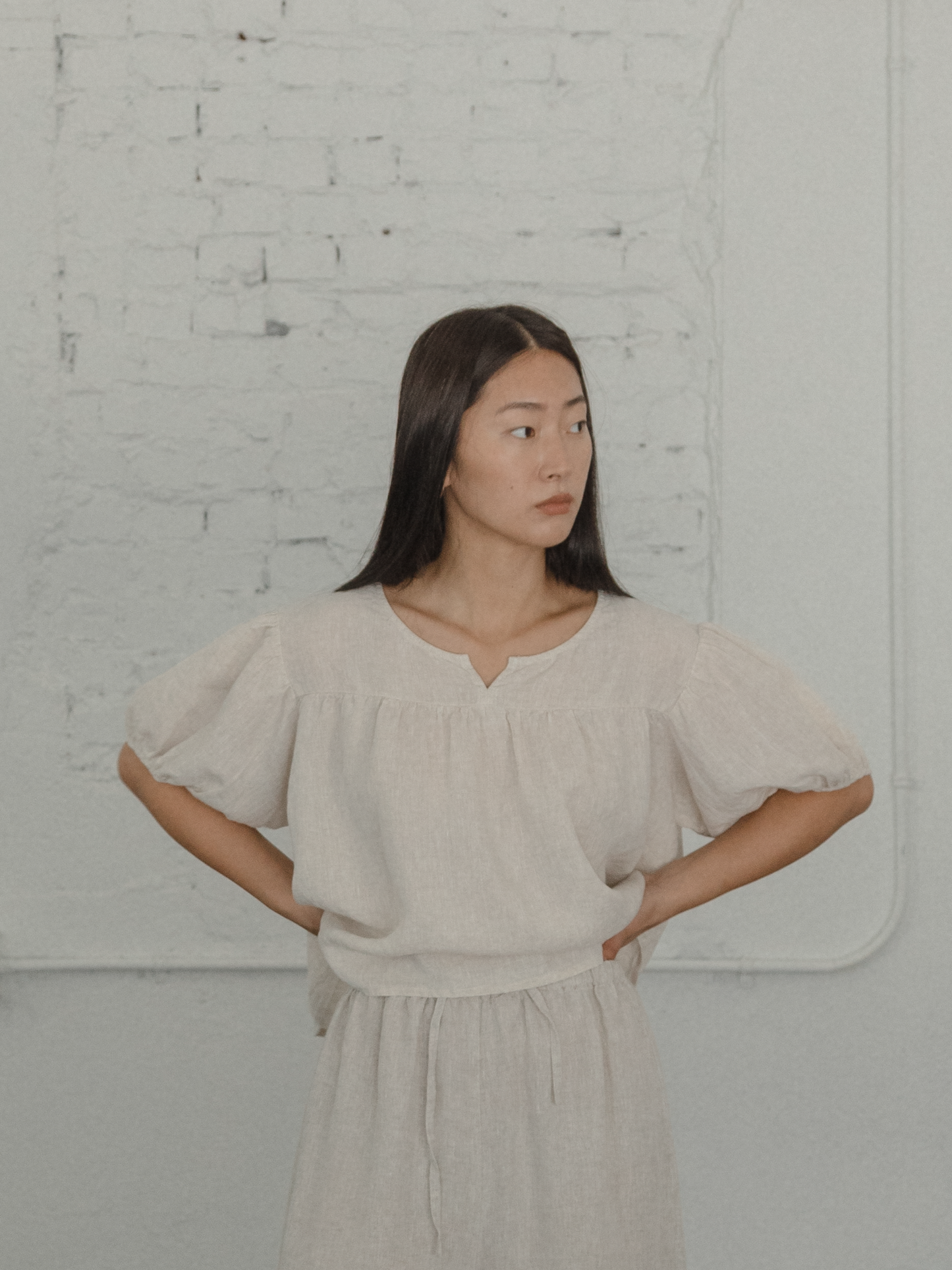Lucy Blouse Oatmeal