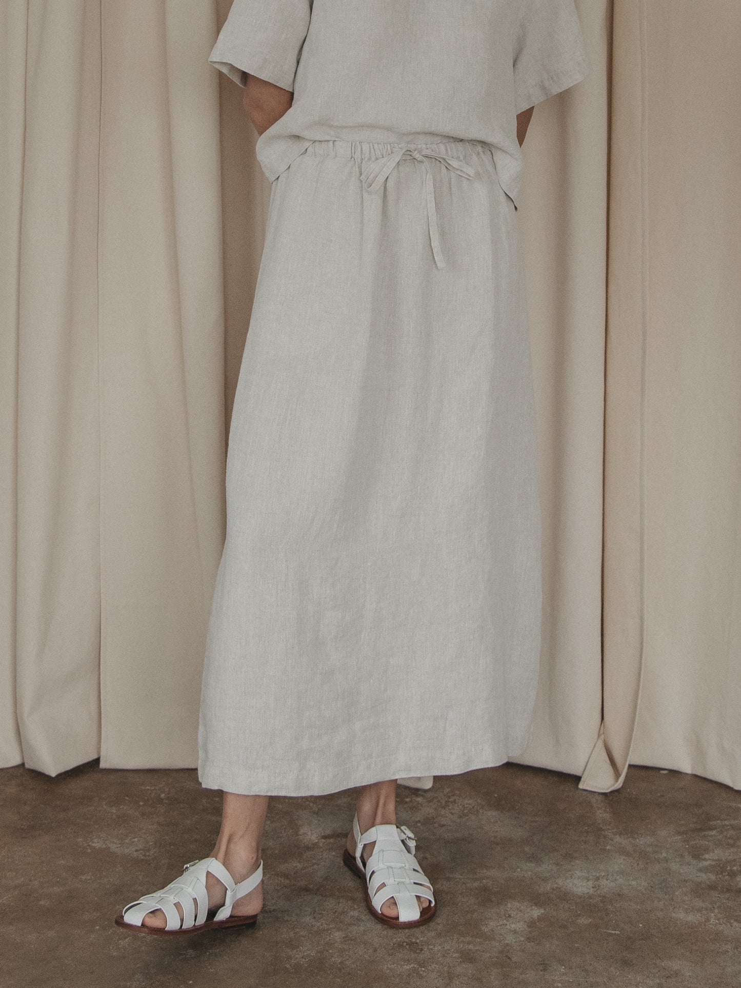 Adrie Skirt in Oatmeal