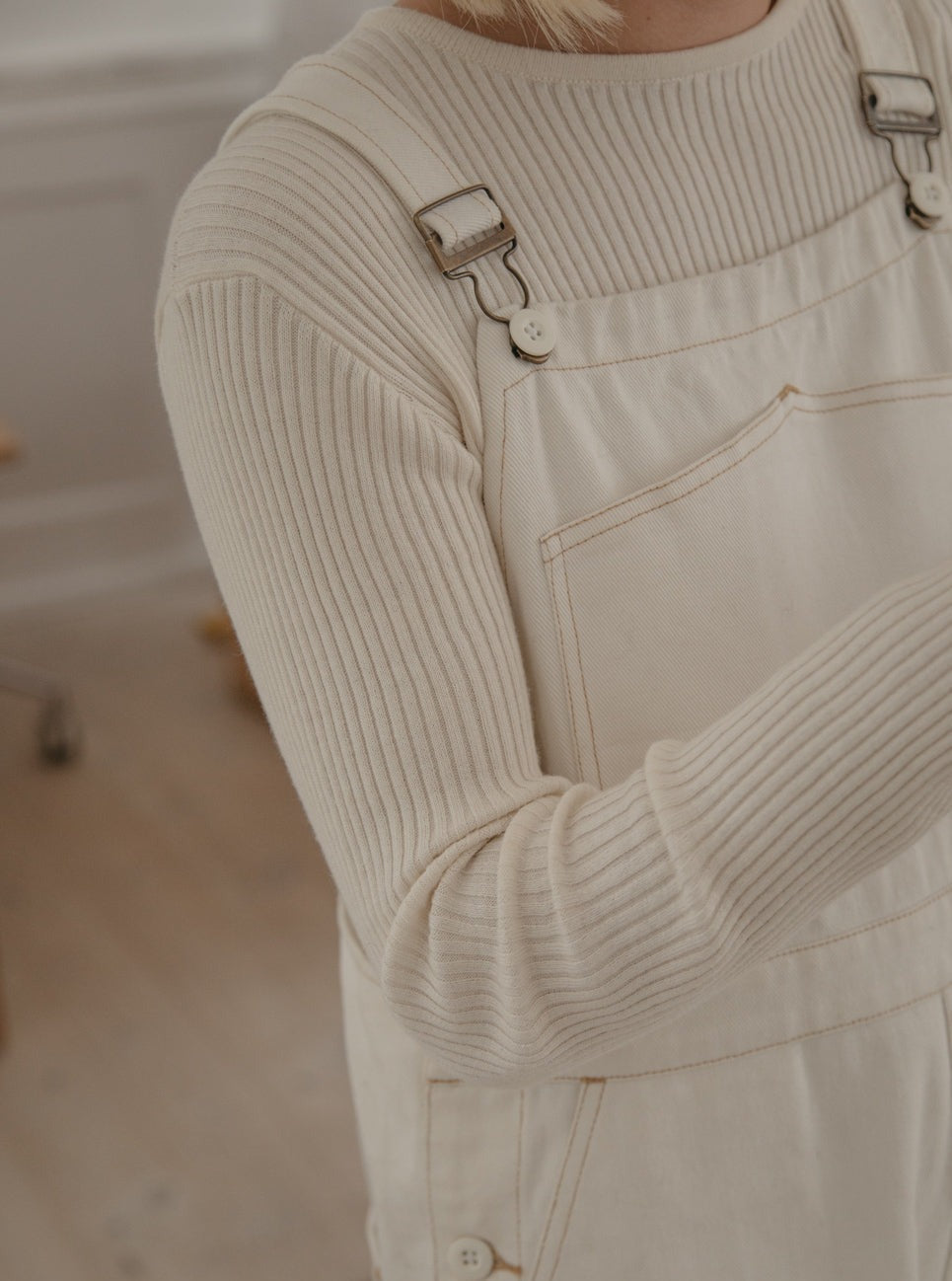 Anna Knit Top Ivory