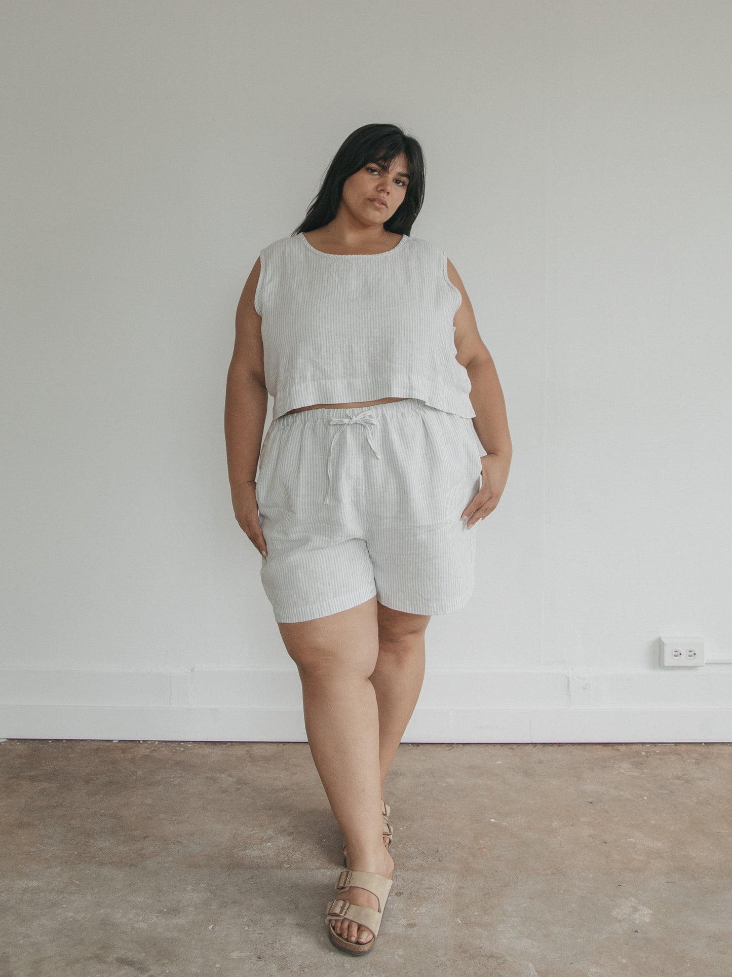 Eva Top in French Stripe