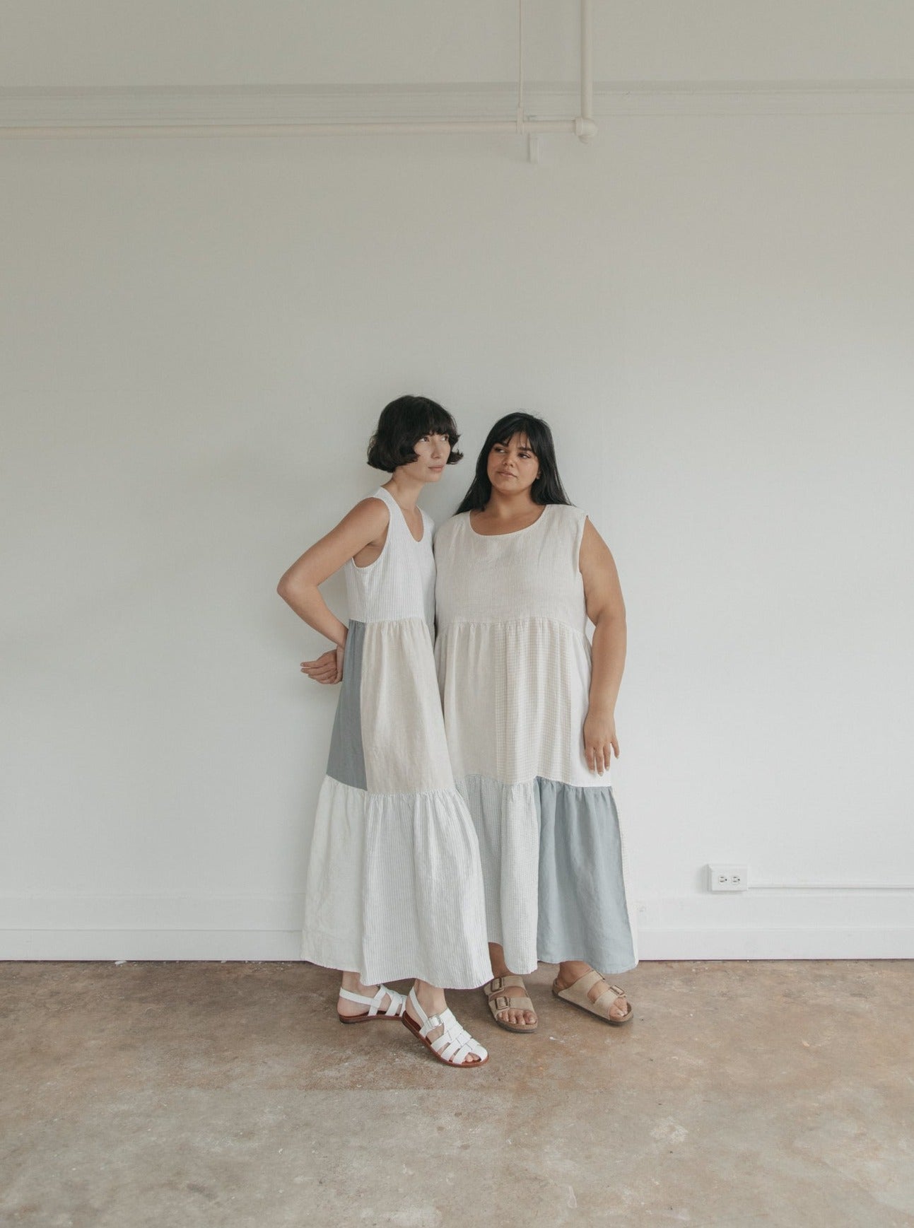 Farah Dress in Patchwork