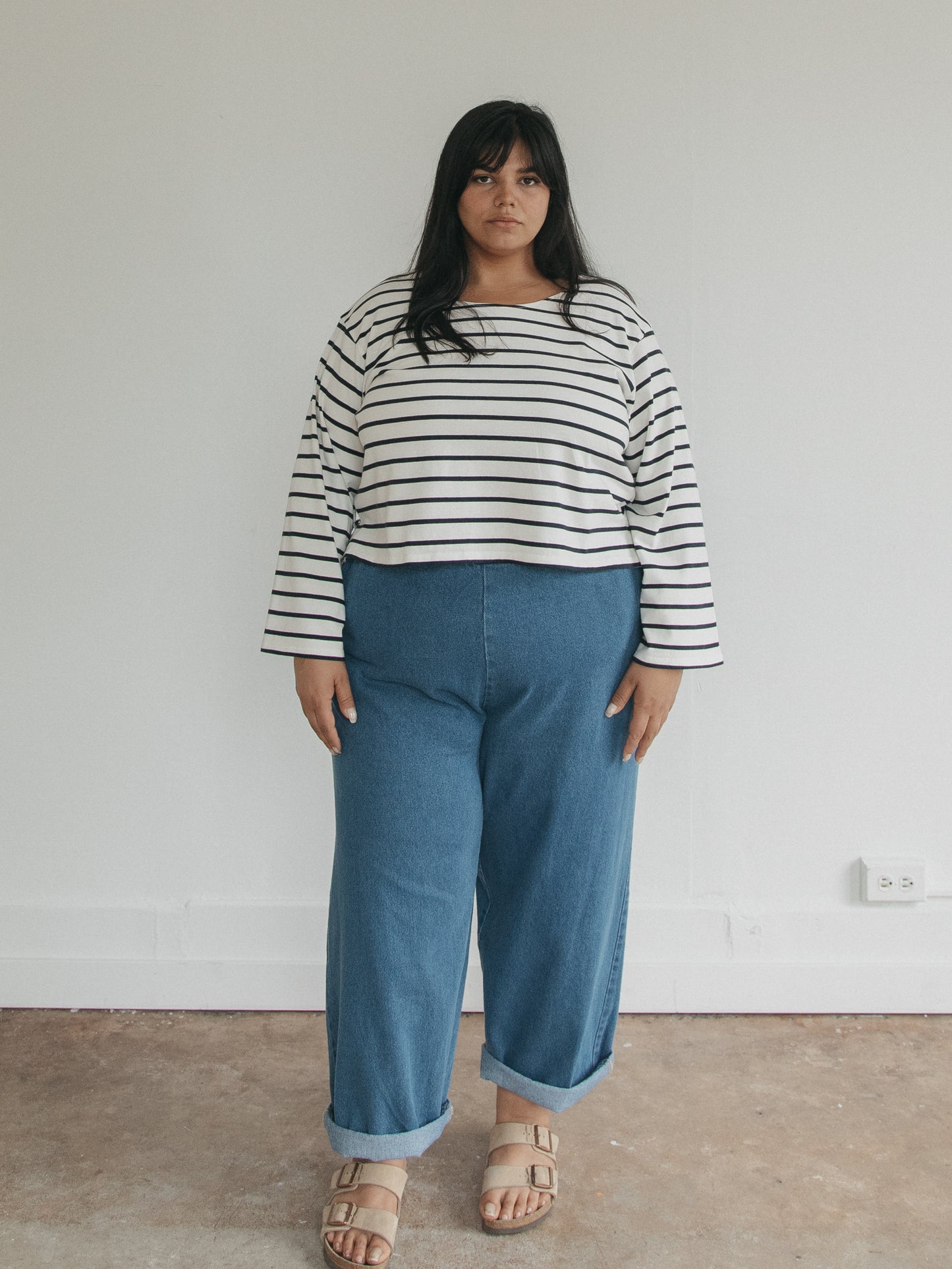 Crop Bret Top