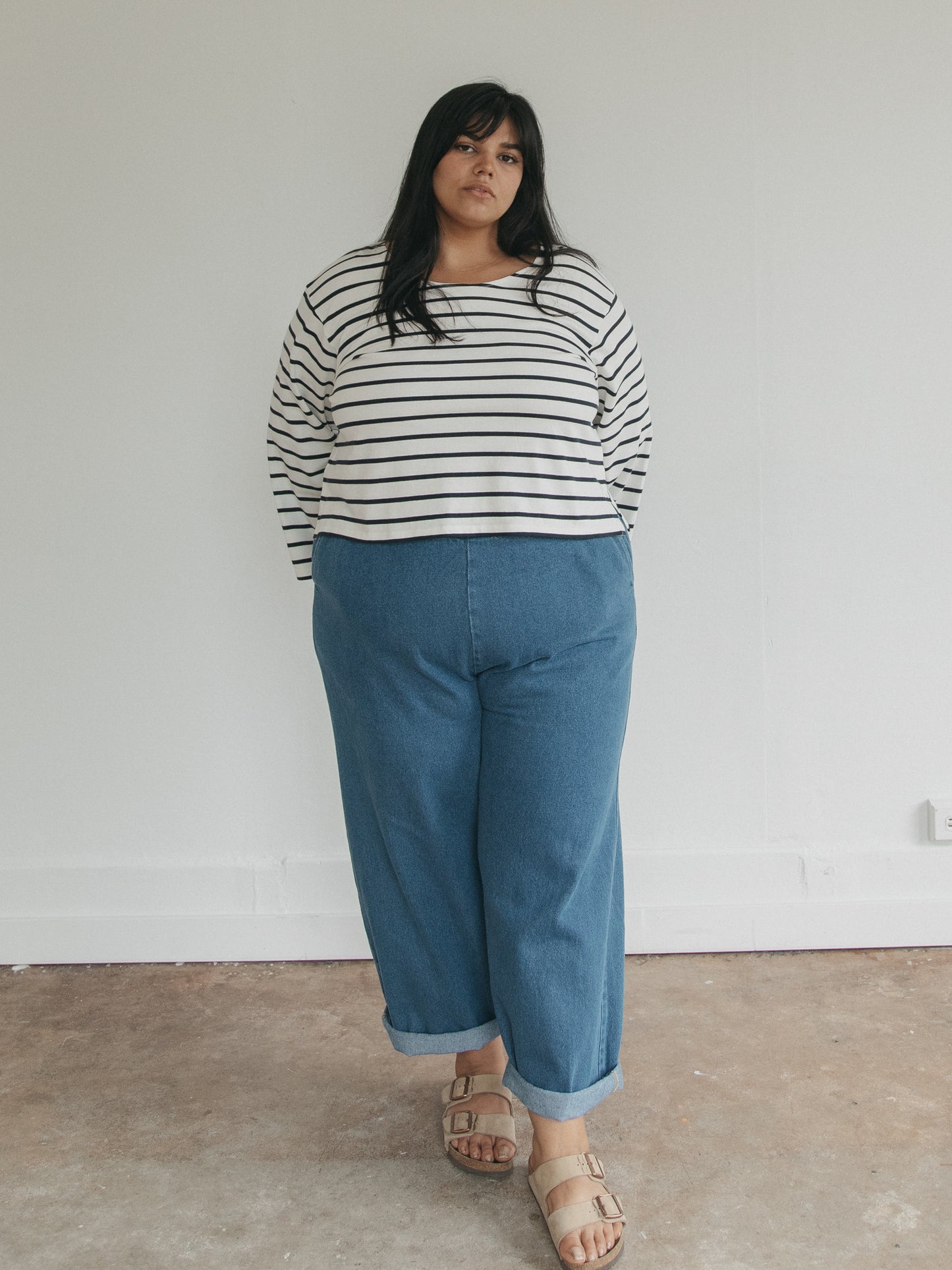 Crop Bret Top