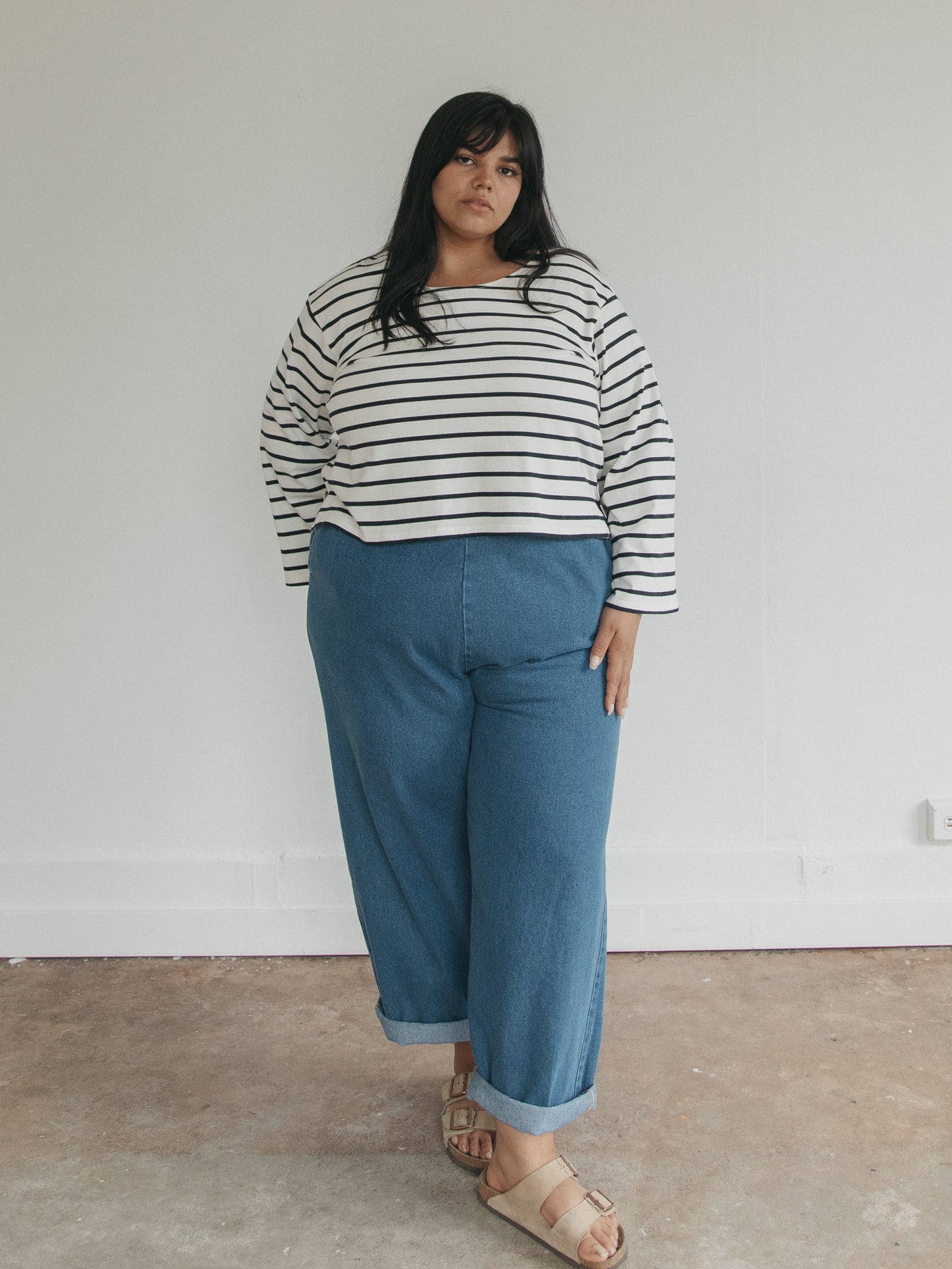 Crop Bret Top