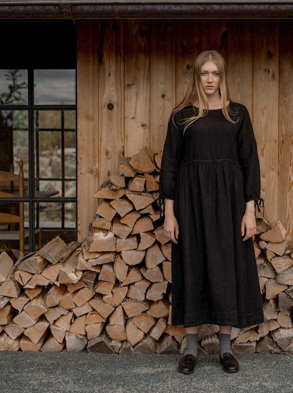 Bea Dress in Noir
