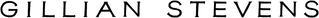 Text 'GILLIAN STEVENS' displayed on a white background