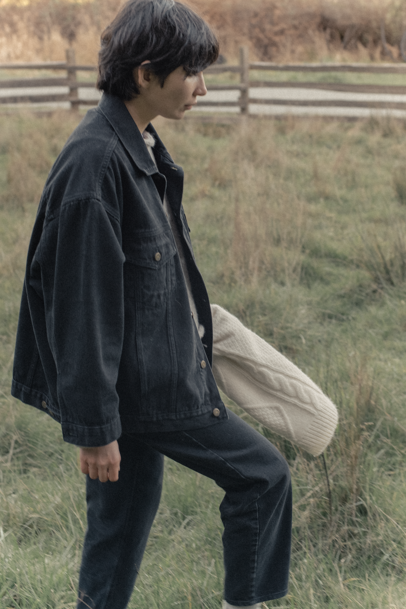 Dara Jacket Noir – Gillian Stevens