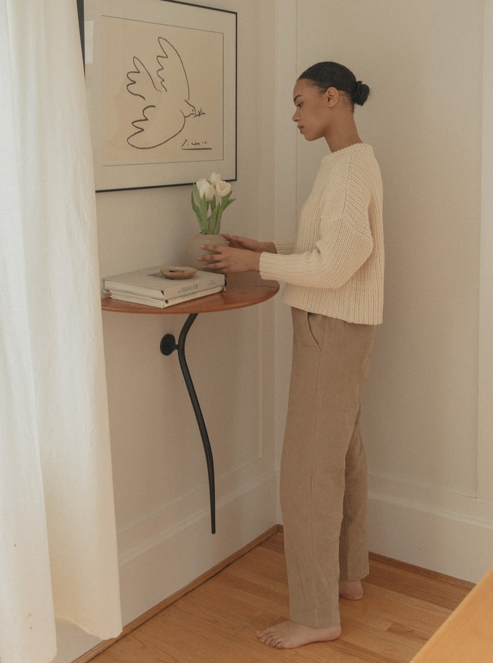 Parker Pullover in Ivory